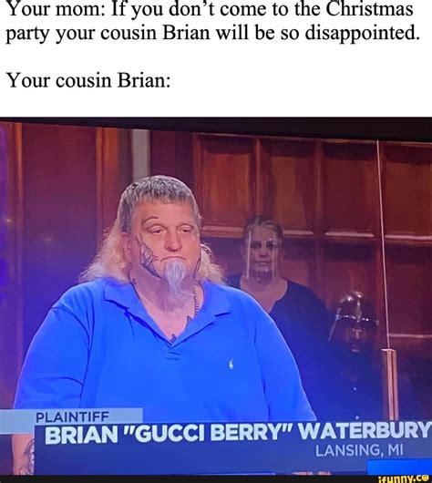 mdrn gucci|Brian Waterbury, aka Gucci Berry journey from Internet sensation .